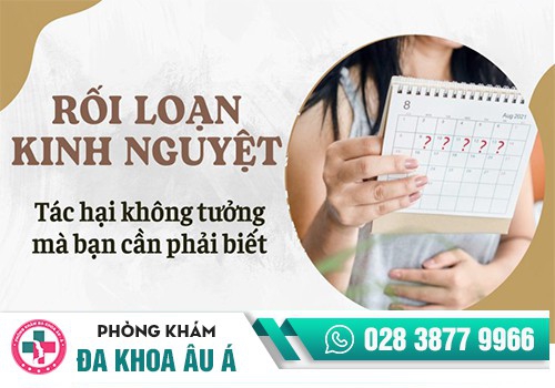 Rối loạn kinh nguyệt 1 tháng có 2 lần là bệnh gì? 