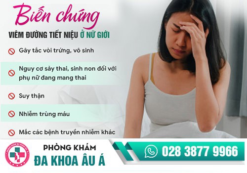 NGUY HẠI CỦA BỆNH VIÊM ĐƯỜNG TIẾT NIỆU Ở NỮ