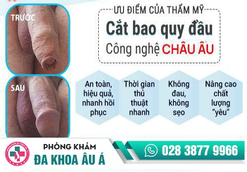 Địa chỉ cắt bao quy đầu Quận 2 uy tín