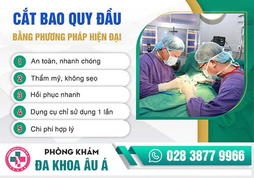 Địa chỉ cắt bao quy đầu Quận 11 uy tín hiện nay