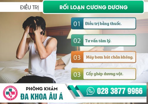 Phương pháp điều trị rối loạn cương dương hiệu quả