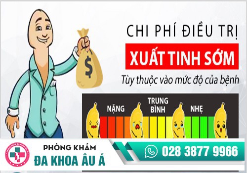 Chi phí chữa xuất tinh sớm phụ thuộc vào nhiều yếu tố