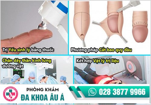 Các phương pháp điều trị yếu sinh lý hiệu quả 