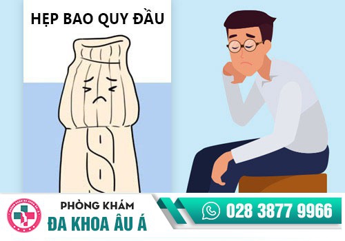 Hẹp bao quy đầu khiến nam giới tự ti trước bạn tình