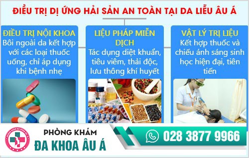 điều trị ứng hải sản
