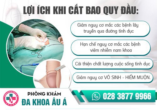 Tại sao nên cắt bao quy đầu sớm?