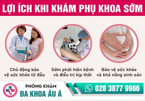 LỢI ÍCH CỦA VIỆC KHÁM PHỤ KHOA
