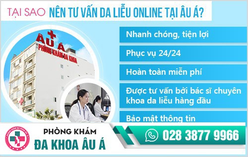 Lý do nên sử dụng dịch vụ bác sĩ tư vấn da liễu online tại Âu Á