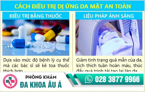 Dị ứng da mặt