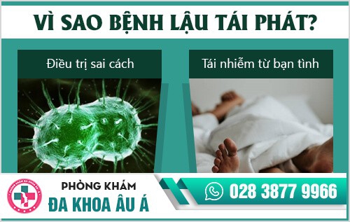 bệnh lậu tái phát