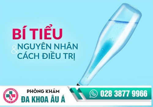 Nguyên nhân bị bí tiểu