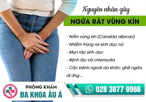 Nguyên nhân bị ngứa 2 bên mép vùng kín