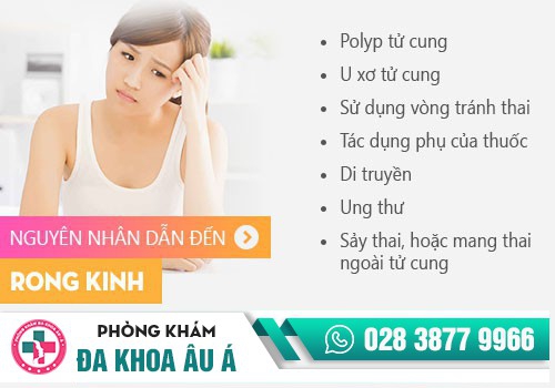Nguyên nhân gây rong kinh