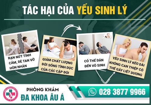 Tác hại của yếu sinh lý 