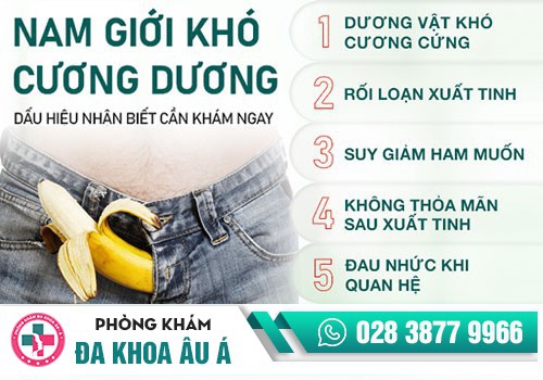 DẤU HIỆU RỐI LOẠN CƯƠNG DƯƠNG