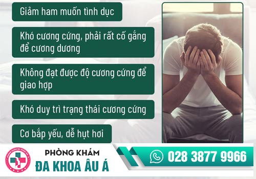 triệu chứng rối loạn cương dương