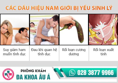 Như thế nào là yếu sinh lý ở nam giới?