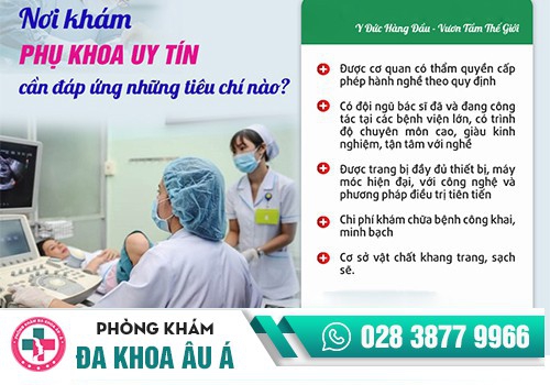 Phòng khám phụ sản uy tín tại TPHCM