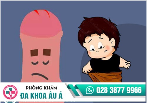 Rách dương vật có thể do nhiều nguyên nhân