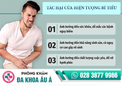 Triệu chứng của bí tiểu