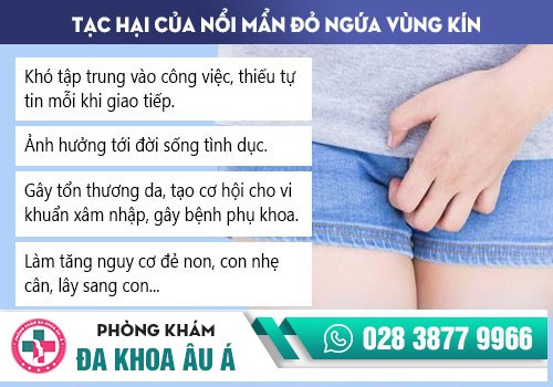 Viêm ngứa vùng kín cùng những biến chứng nguy hiểm