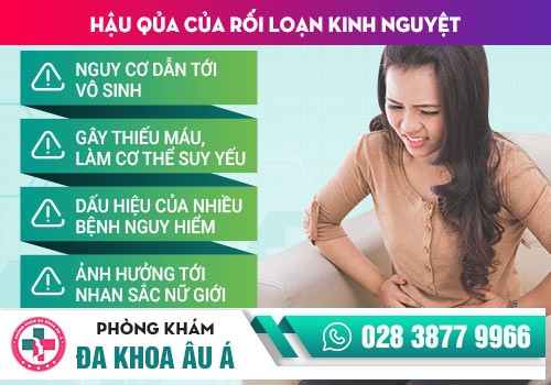 KINH NGUYỆT RA ÍT CÓ NGUY HIỂM KHÔNG?