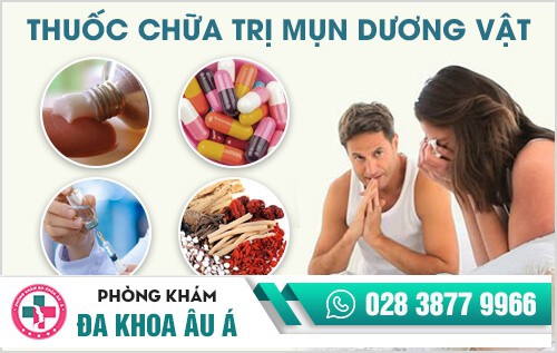 thuốc chữa trị mụn dương vật 