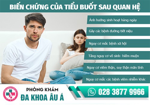 BỊ TIỂU RÁT SAU QUAN HỆ LÀ BỆNH GÌ?
