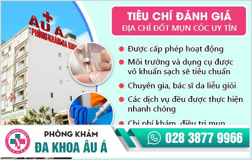 đốt mụn cóc ở đâu