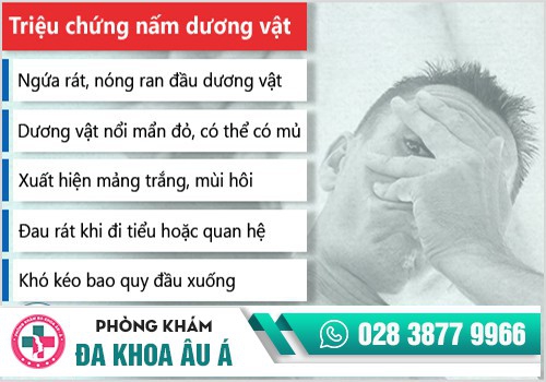 Hình ảnh nấm ở dương vật