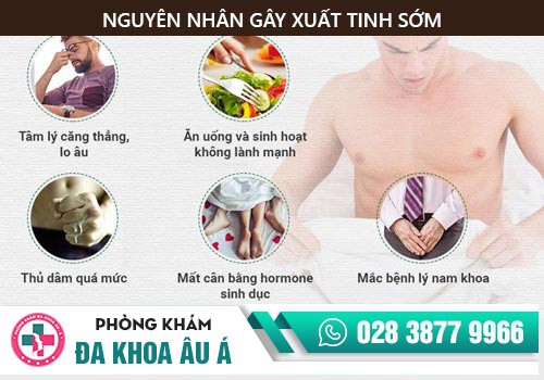 Những nguyên nhân gây xuất tinh sớm ở nam giới