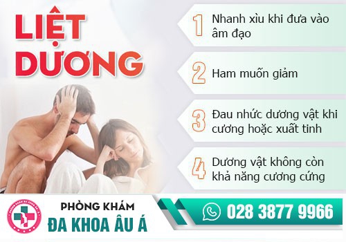 Dấu hiệu liệt dương ở nam giới
