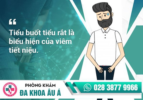 Tiểu buốt, tiểu đau là những biểu hiện thường gặp của bệnh tiết niệu