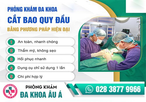 Địa chỉ cắt bao quy đầu uy tín tại TPHCM